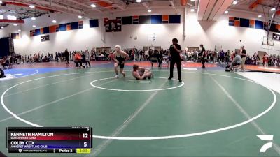 190 lbs Quarterfinal - Colby Cox, Amherst Wrestling Club vs Kenneth Hamilton, Dukes Wrestling