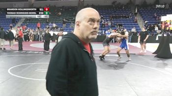 215 lbs Consi Of 16 #1 - Brandon Hollingsworth, Wellesley vs Thomas Rodrigues-Morel, Methuen