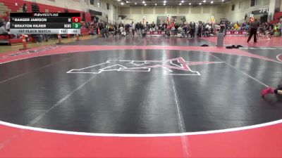 50 lbs 1st Place Match - Braxton Kilker, No Limit Wrestling Club vs Ranger Jamison, DC Elite