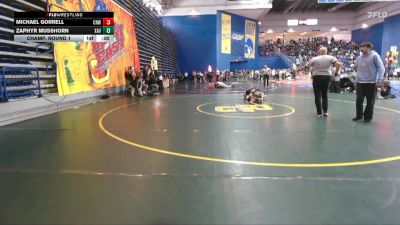 138 lbs Champ. Round 1 - MICHAEL GORRELL, Conwell Egan vs Zaphyr Musshorn, Xavier