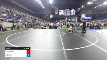 138 lbs Cons 64 #2 - Dominick Spadaro, Connecticut vs Zach Gerby, New York