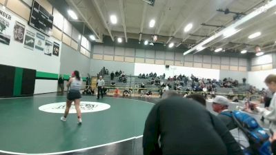145 lbs Cons. Round 2 - Kambree Stierle, Thunder Ridge vs Elora Joy, Powell