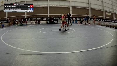 150 lbs Ayden Jenkins, New Jersey vs Miles Vander Velde, Iowa
