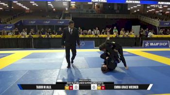 Tabor M Jalil vs Emma Grace Wiesner 2026 IBJJF Orlando Summer Open