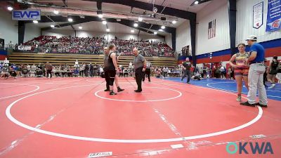 135-147 lbs Rr Rnd 1 - Daisie Bledsoe, Woodland Wrestling Club vs Addisyn Kirchner, Pawhuska Elks Takedown