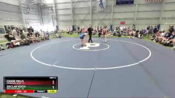 113 lbs Placement Matches (8 Team) - Chase Mills, Minnesota Blue vs Declan Koch, Wisconsin Red