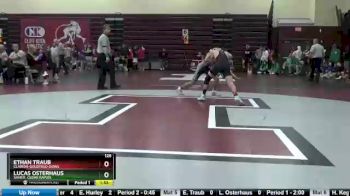 126 lbs Cons. Round 1 - Ethan Traub, Clarion-Goldfield-Dows vs Lucas Osterhaus, Xavier, Cedar Rapids