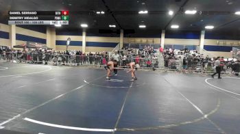 109 lbs Consi Of 32 #2 - Daniel Serrano, Dethrone WC vs Demitry Hidalgo, Poway Elite