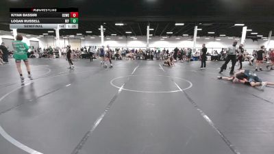 88 lbs Semifinal - Logan Russell, Refinery vs Kiyan Bassiri, Capital City Wrestling Club