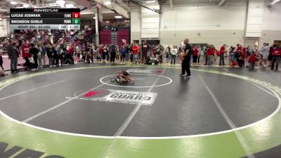 43 lbs Champ. Round 3 - Bronson Goble, Pursuit Wrestling vs Lucas Joswiak, Forest Lake Wrestling Club