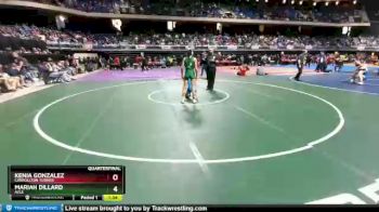 5 lbs Quarterfinal - Kenia Gonzalez, Carrollton Turner vs Mariah Dillard, Azle