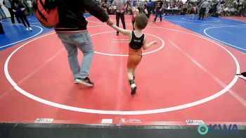 49 lbs Round Of 32 - Grayson Baker, Barnsdall Youth Wrestling vs Gabriel Sanchez, Sperry Wrestling Club