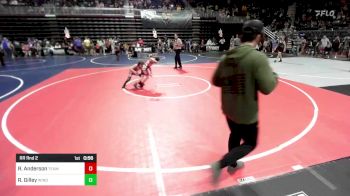 78 lbs Rr Rnd 2 - Ruger Anderson, Team Braves WC vs Roland Gilley, Windy City Wrestlers