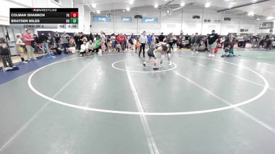 J-140 lbs Consi Of 4 - Colman Shannon, PA vs Brayden Miles, OH