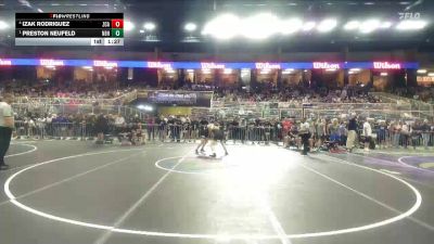 120 1A Semifinal - Preston Neufeld, North Bay Haven vs Izak Rodriguez, Zephyrhills Christian