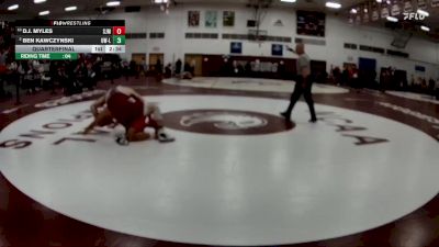 197 lbs Quarterfinal - D.J. Myles, St. Johns (mn) vs Ben Kawczynski, Wisconsin-La Crosse