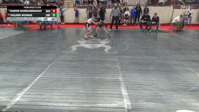 65_B lbs Round Of 32 - Hunter Schreckenghost, Sharpsville vs Holden Wojnar, Lower Dauphin