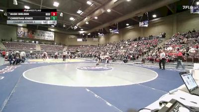2A 132 lbs Champ. Round 1 - Nash Nielsen, North Sevier vs Christian Jones, Duchesne