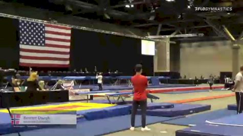 Bennett Church - Double Mini Trampoline, Southlake Gymnastics - 2021 USA Gymnastics Championships