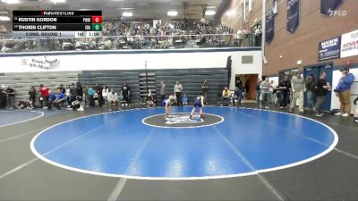 56 lbs Cons. Round 1 - Thorin Clifton, Idaho vs Rustin Gordon, Preston Warriors Wrestling
