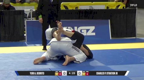 Yuri A. DeBrito vs Charles P. Stration Jr 2025 Pan Jiu Jitsu IBJJF Championship