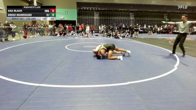 138 lbs Consi Of 64 #2 - Asa Black, Homedale vs Diego Manriquez, Valley