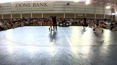 94 lbs Evann Linn, Minnesota Blue vs Jack Holman, Utah Gold