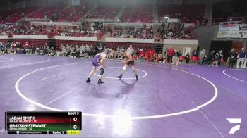 138 lbs Round 1 (16 Team) - Grayson Stewart, Comal Pieper vs Jadan Smith, Dallas Hillcrest