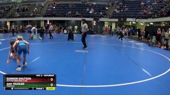 60 lbs Cons. Round 5 - Sam Traxler, Pinnacle vs Gannon Knutson, Outlaw Wresting Club