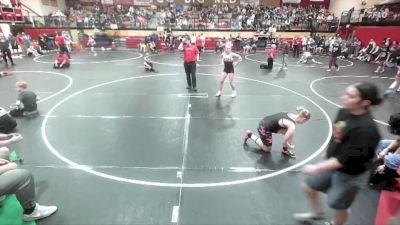 125 lbs Champ. Round 1 - Paige Behm, East Idaho Elite Wrestling Club vs Kail McInelly, Terreton Panthers