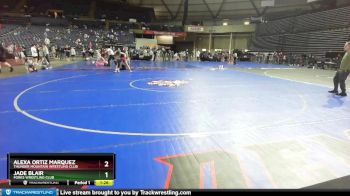 143 lbs 1st Place Match - Alexa Ortiz Marquez, Thunder Mountain Wrestling Club vs Jade Blair, Forks Wrestling Club