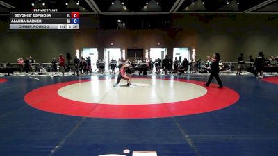 120 lbs Champ. Round 3 - Beyonce' Espinosa, FL vs Alanna Garner, GA