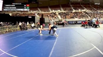 185-D1 Champ. Round 1 - Yaretzi Haro, Centennial High School vs Lydia Mckinnie, Verrado High School