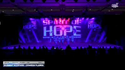 Element Allstars - Crimson Flames [2026 L1 Youth - Flex - D2 Day 1] 2026 Spirit of Hope Grand Nationals