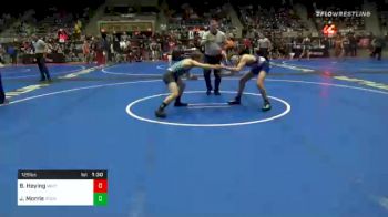 125 lbs Prelims - Blayke Heying, Iawc vs Joseph Morris, Roundtree Wrestling Academy