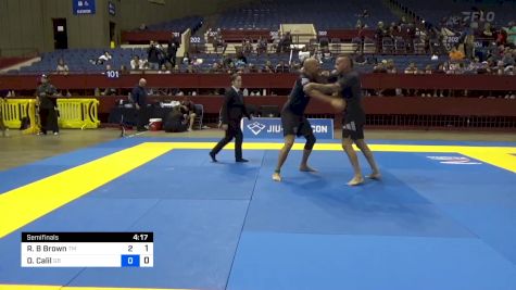 Rustin B Brown vs Daniel Calil 2024 Pan IBJJF Jiu-Jitsu No-Gi Championship