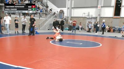 78 lbs Cons. Sub-quarters - Axell Chavez, Washington vs Matthew Hufstader, Washington
