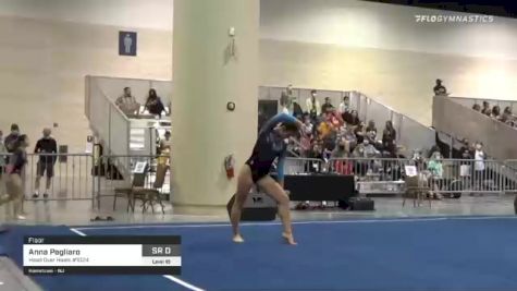 Anna Pagliaro - Floor, Head Over Heels #1024 - 2021 USA Gymnastics Development Program National Championships