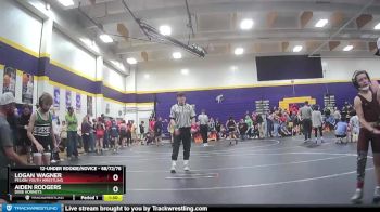 68/72/76 1st Place Match - Aiden Rodgers, Dixie Hornets vs Logan Wagner, Pelion Youth Wrestling