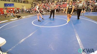 170 lbs Rr Rnd 1 - Sydney Obrien, Verdigris Youth Wrestling vs Tyler Baker-Keeler, Gentry Youth Wrestling