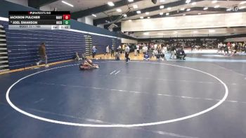 165 lbs Champ. Round 1 - Joel Swanson, Messiah vs Jackson Fulcher, Marymount