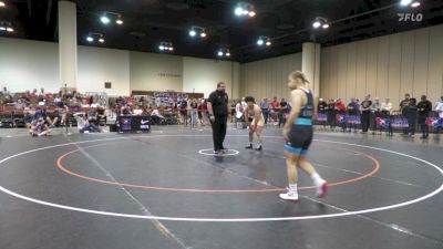 59 kg Quarters - YeLe Aycock, Cardinal Wrestling Club vs Michaela Beck, USOPTC/ TMWC