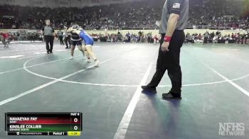 235 lbs Quarterfinal - Kinslee Collier, Edmond North vs Navaeyah Fay, Bixby