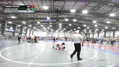 145 lbs Rr Rnd 2 - ALBERICO MANCINI, BDTC2 - HSB vs Gehrig Stalker, Hammer Wrestling Club - HSB