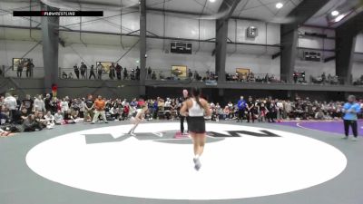 Junior Girls FS - 125 lbs Champ. Round 1 - Arianna Flores, OR vs Kadence Neumeyer, WA