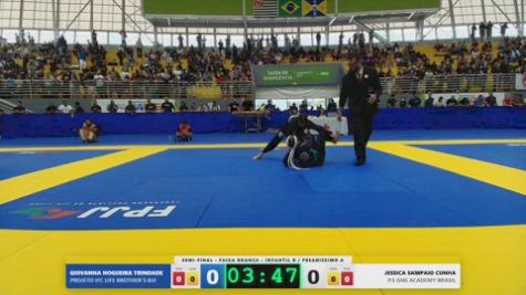 JESSICA SAMPAIO vs GIOVANNA NOGUEIRA 2026 FPJJ Circuito Paulista GI Etapa 3