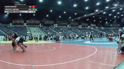 184 lbs Champ. Round 1 - Gavin Prater, Brewton-Parker (GA) vs Timothy Brown, Southeastern