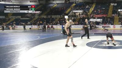 150 lbs Semifinal - William Merkle, Reading vs Michael Maraio, Saugus/Peabody