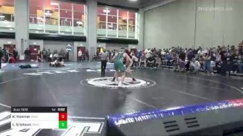 165 lbs Consi Of 8 #1 - Kadin Hoerner, Union vs Luke Erickson, Snow Canyon