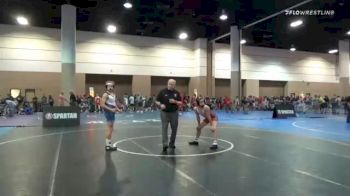 119 lbs Quarterfinal - Sammy Spaulding, American Dream Wrestling Club vs Philip Jax, 706 Wrestling